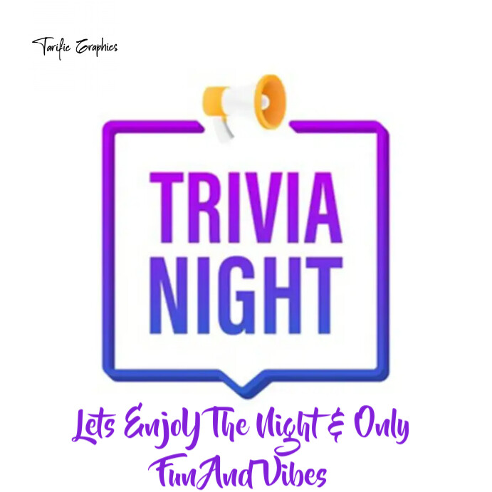 Trivia Night Template PosterMyWall