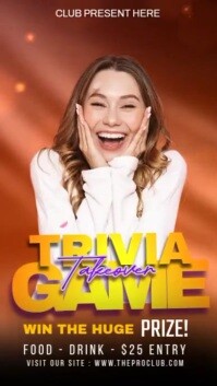 Trivia Night Party Template | PosterMyWall