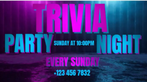 Trivia night party templates Umbukiso Wedijithali (16:9)
