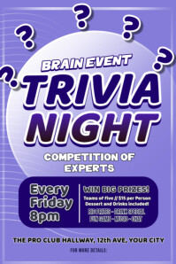 Trivia Night Template PosterMyWall