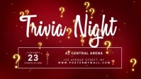 Trivia night video Ad Template for Facebook