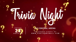 Trivia night video Ad Template for Facebook Ikhava Yevidiyo ye-Facebook (16:9)
