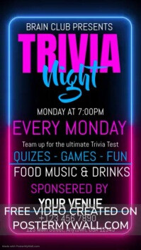 Trivia Night Template PosterMyWall