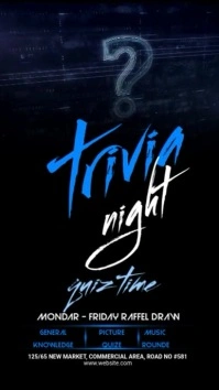 Trivia Night WahtsApp Status template