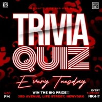 Trivia Quiz Instagram-opslag template