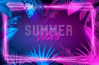 tropical background ,summer background Poster template