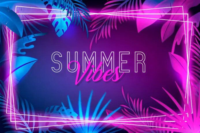 tropical background ,summer background โปสเตอร์ template