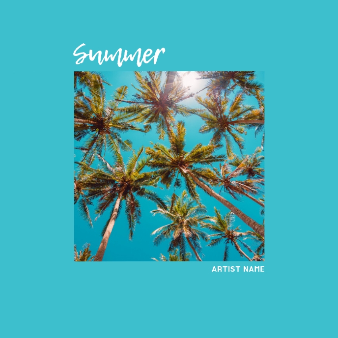 Summer Music Album Cover Template | PosterMyWall