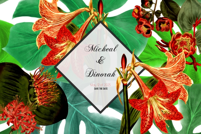 Splendor Template Tropical Splendor beauty/fashion product Template | PosterMyWall