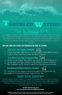 Troubled Waters Tabloïd template