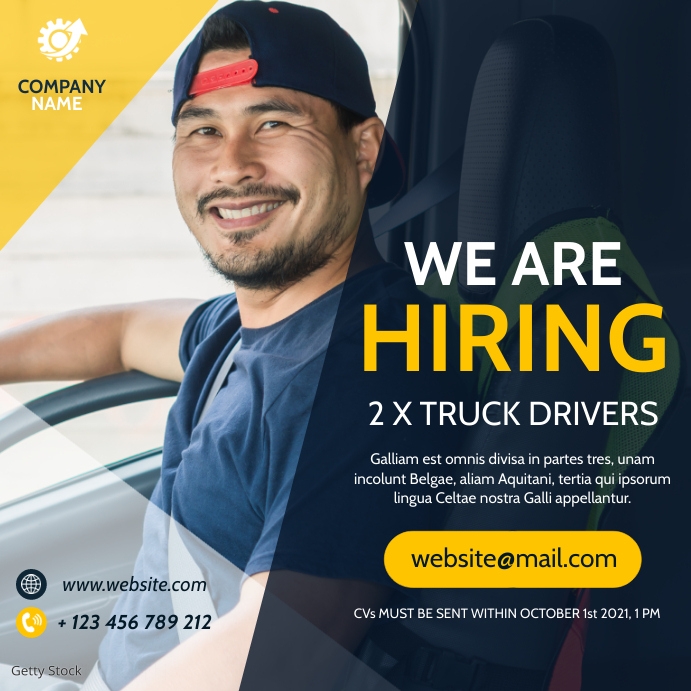 Cdl Driver Ads Examples