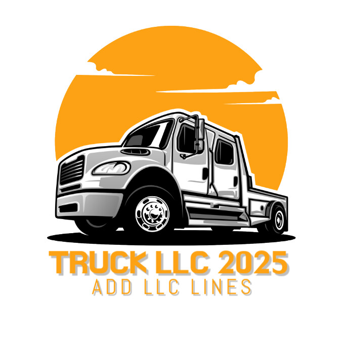 Truck logo Template PosterMyWall