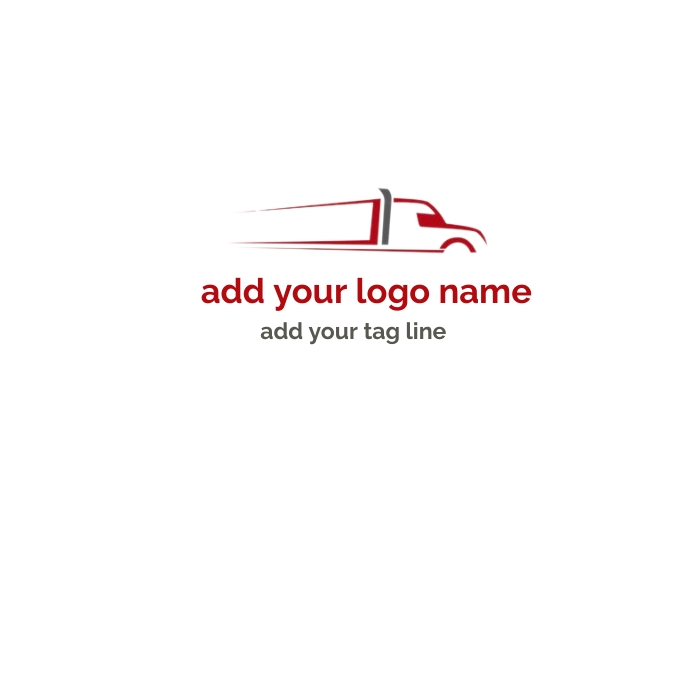 Truck logo design Template PosterMyWall