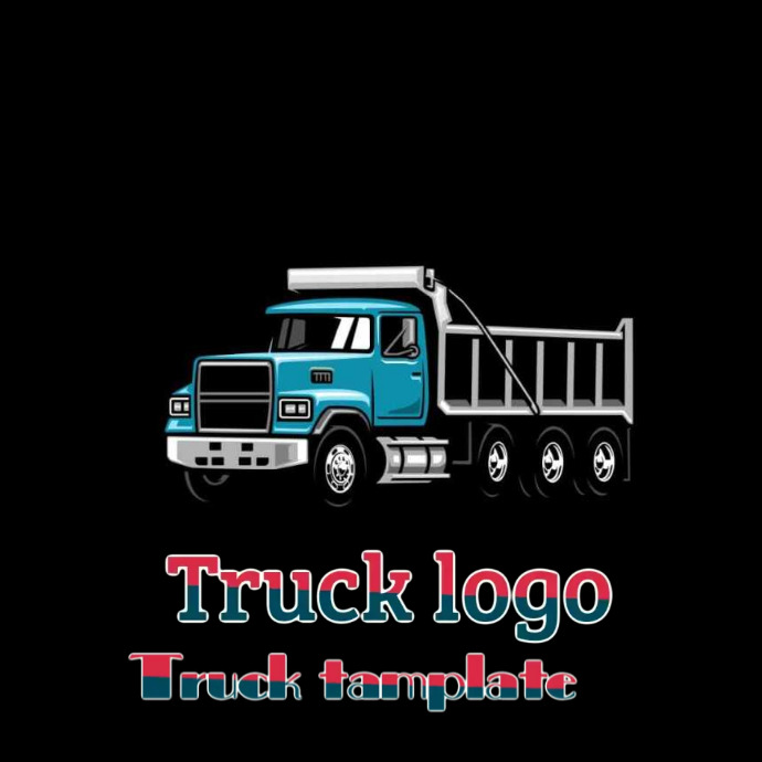 Plantilla de Truck logo PosterMyWall
