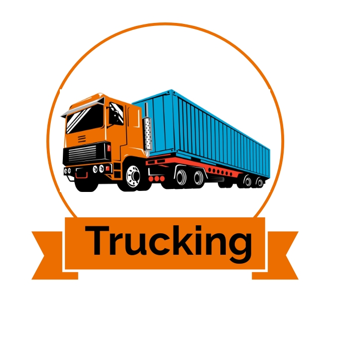 trucking dispatch logo trucking 3d logo 徽标 template