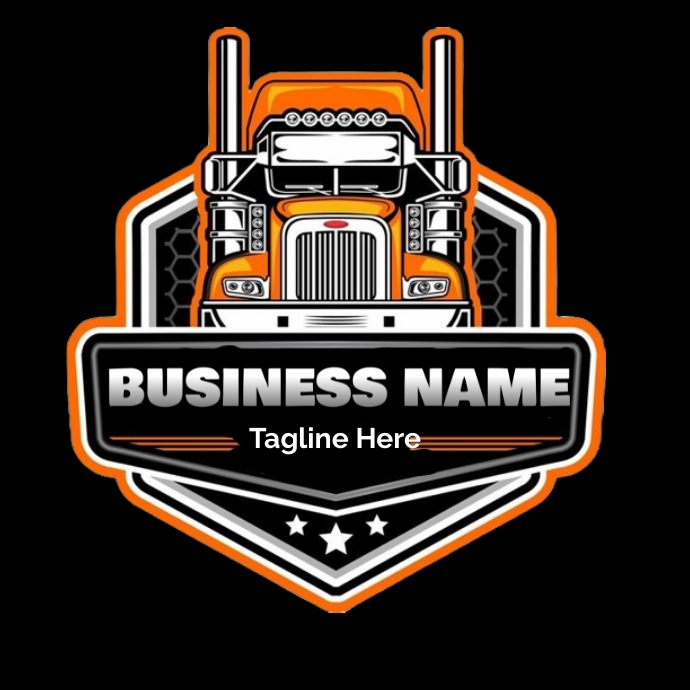 Trucking logo design ,  Freight Transport log Logotyp template