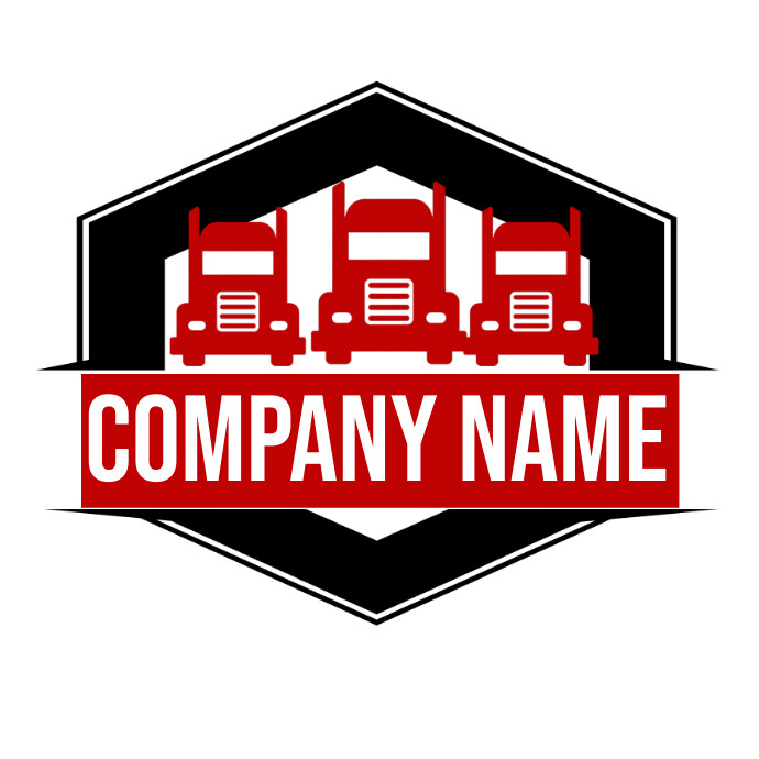trucking logo Template PosterMyWall