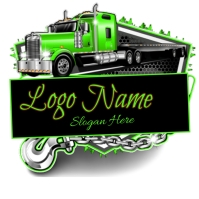 trucking logo travel logo ,Logistics services template