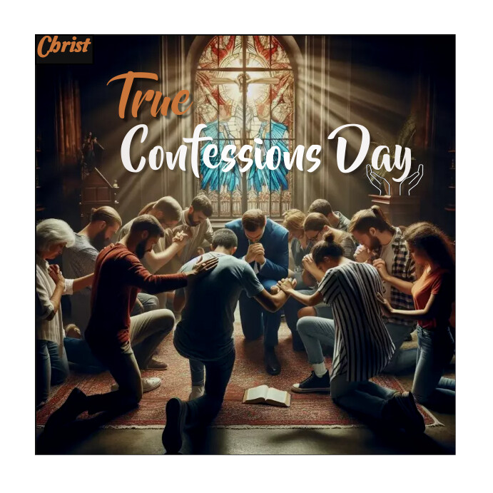 True confession day Template | PosterMyWall