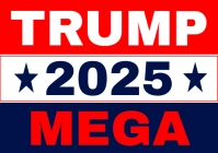 Trump mega 2025 A3 template