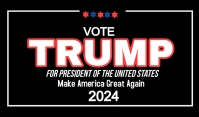 Trump stickers design template Tag