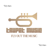 Trumpet logo template