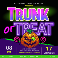 Trunk or treat Instagram Post template