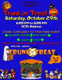 390 customizable design templates for trunk or treat postermywall