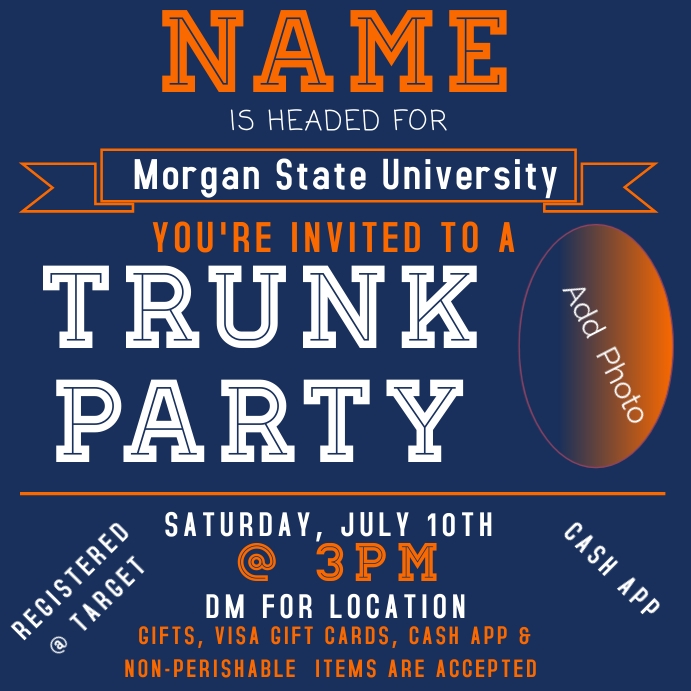 Trunk Party Template PosterMyWall