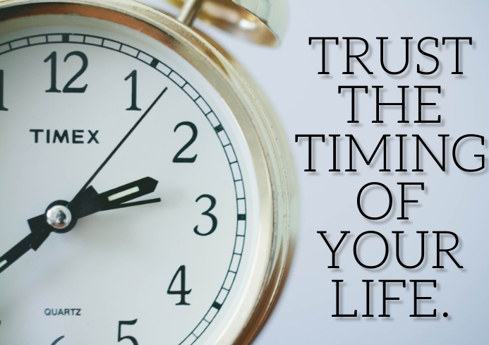 Copy of TRUST AND TIMING QUOTE TEMPLATE | PosterMyWall