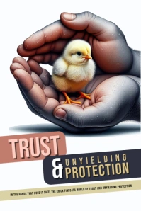 Trust Poster template