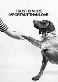 TRUST OR LOVE QUOTE TEMPLATE A6