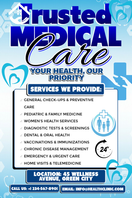Copy of Trusted Care for Every Family | PosterMyWall