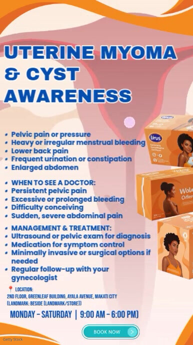 Trusted Clinic for Uterine and Ovarian Health Template | PosterMyWall