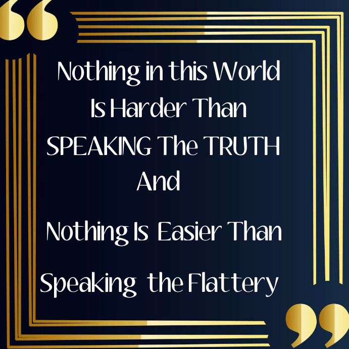 Truth Template | PosterMyWall