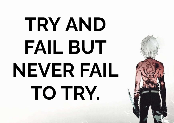 Try Fail Repeat Plantilla de TRY AND FAIL QUOTE TEMPLATE | PosterMyWall
