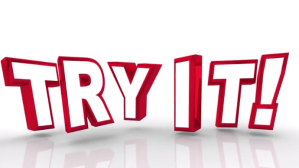try it video Miniatura na YouTube template