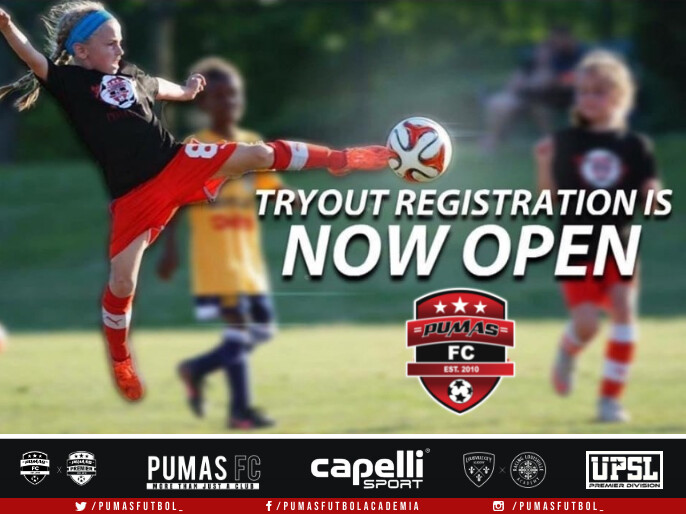 Tryouts Design Soccer Tryouts Presentation Template | PosterMyWall