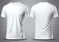 Tshirt mockup design Postcard template