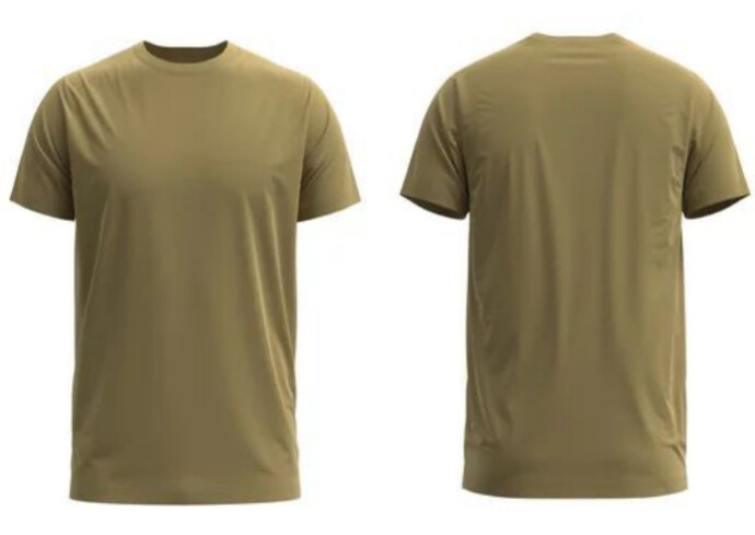 Tshirt template Postcard