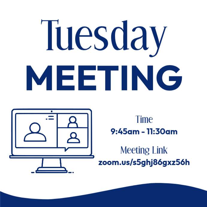 Group Meeting This Tuesday Internal Dialogue and Future Governance