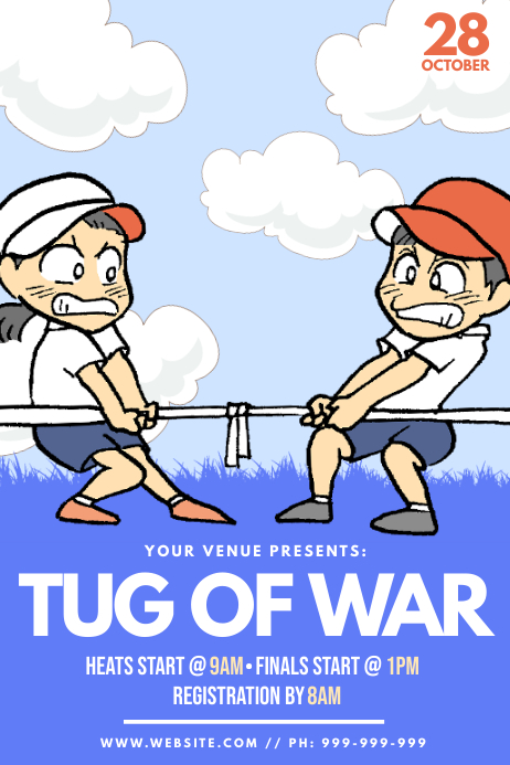 Copy of Tug Of War Poster | PosterMyWall