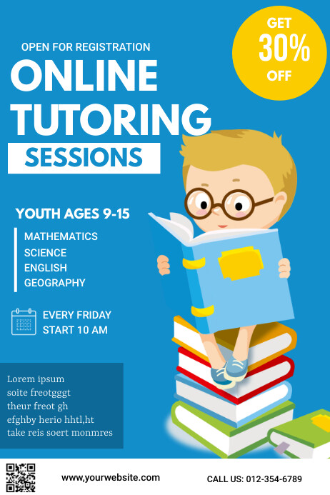 Tuition Service flyer Template | PosterMyWall