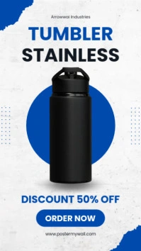 tumbler sale template Instagram Story