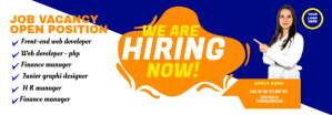 Putih Job Vacancy Announcement Tumblr-banner Template