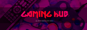 Tumblr banner for gaming template