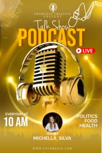 Tumblr Graphic - PODCAST TALK SHOW template