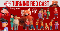 Turning Red PNG Image partagée Facebook template