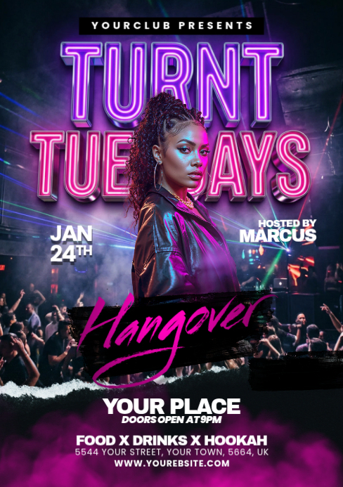 Copy of Turnt Tuesdays | PosterMyWall
