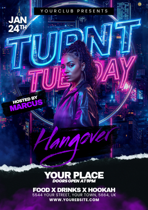 Copy of Turnt Tuesdays | PosterMyWall